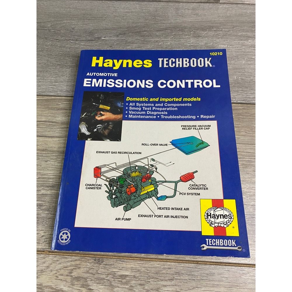 Haynes Techbook Automotive Emissions Control Manual 10210 Domestic Import 1993